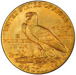 $2.50 U.S. Liberty Gold Quarter Eagles