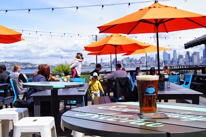 Outdoor patio dining area